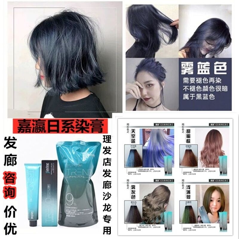 Jiaying Day Dyeing Paste Net Red Dye Care Dye Damp Color Mist Blue Mist Grey Dye Cream Colored Og Hair Dyeing Cream