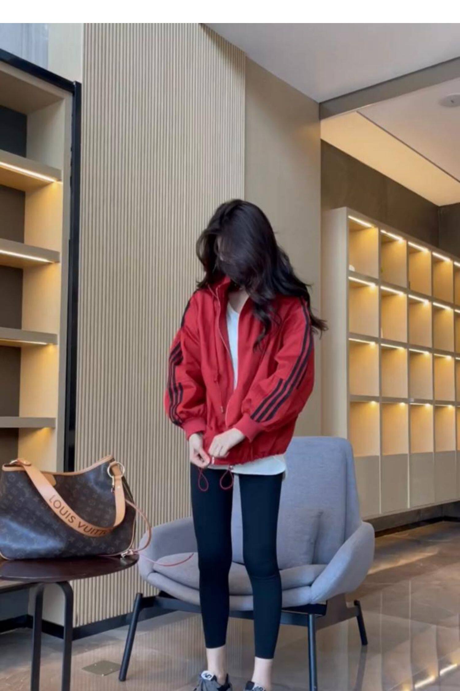 Одежда модная солнца защиты 欧货防晒衣薄款外套女2024夏季新款运动宽松连帽开衫休闲户外透气