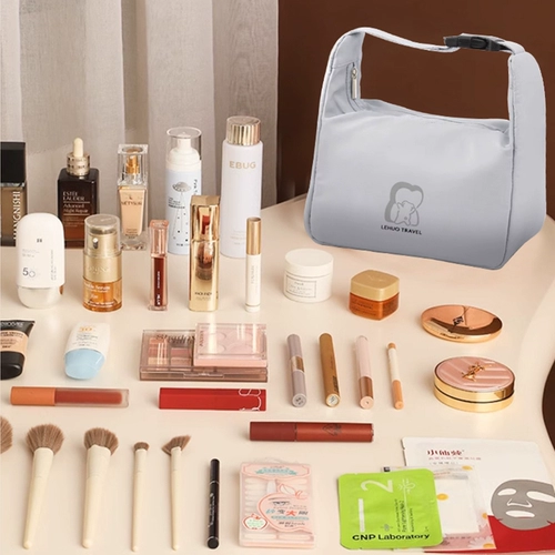 Косметичка, сумка через плечо, элитная сумка-органайзер, барсетка, вместительная и большая льняная сумка, портативная сумка для путешествий