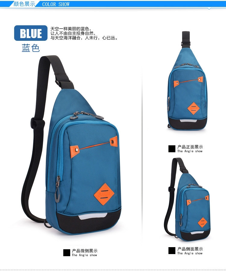 Của nam giới Hàn Quốc phiên bản của triều túi vai túi ngực túi Messenger túi vải giản dị ba lô túi eo túi vai túi người đàn ông túi túi lyn