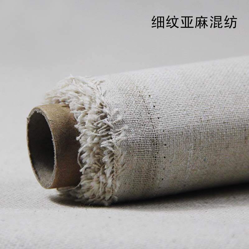 Medium fine grain linen blend coated canvas Oil paint frame painting blank plate 1 6m wide