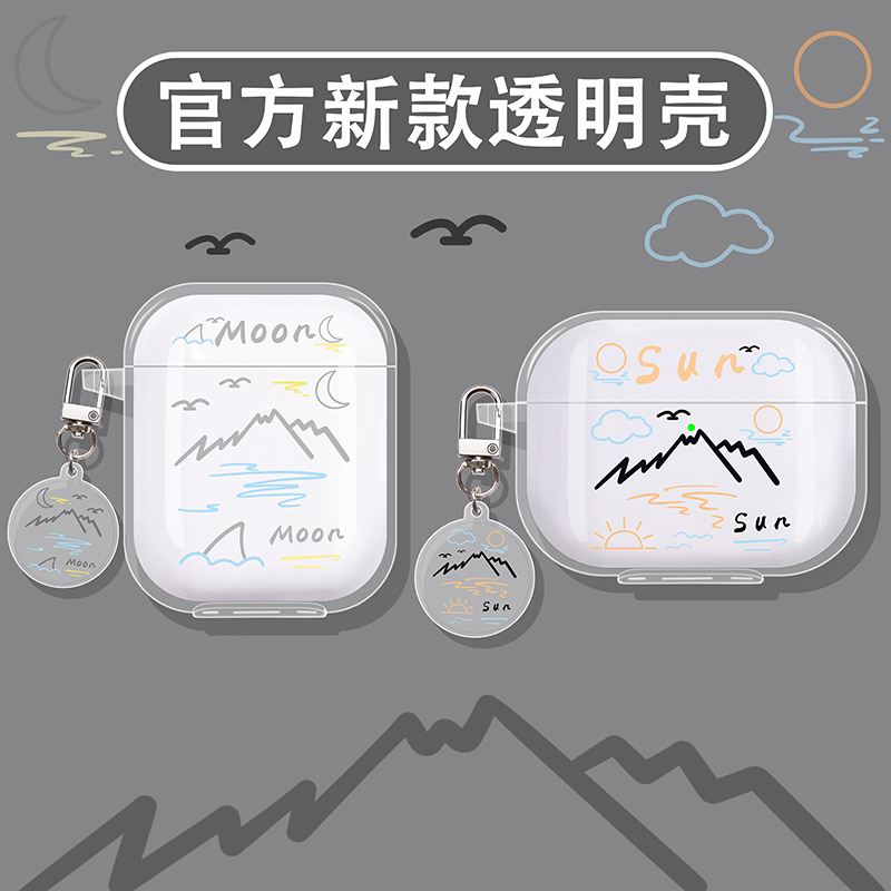 Suitable for AirPods Pro 2 Protective Case, AirPods 3 Apple Earphone Protective Case, AirPods 4 Bluetooth Earphone Case, Pro 3 Transparent Second Generation Ipod Silicone Soft Case, AirPod 4 4Th Generation 3Rd Generation Suitable for AirPods Pro 2 Protective Case, AirPods 3 Apple Earphone Protective Case, AirPods 4 Bluetooth Earphone Case, Pro 3 Transparent Second Generation Ipod Silicone Soft Case, AirPod 4 4Th Generation 3Rd Generation