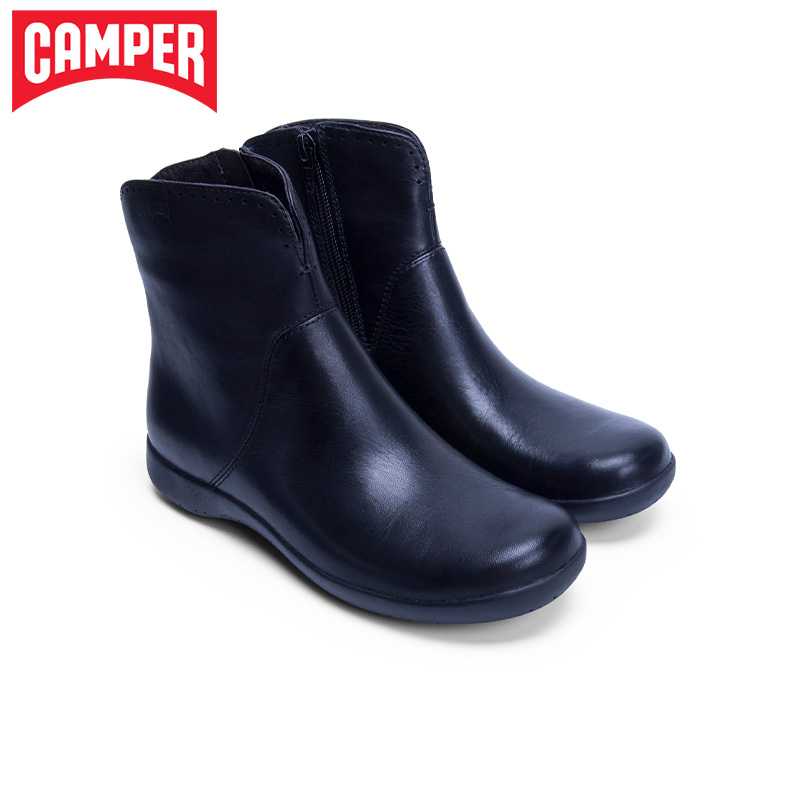 Camper See Step women's shoes Spiral Comet fashion casual fashion boots trendy black flat-bottomed boots in the boot