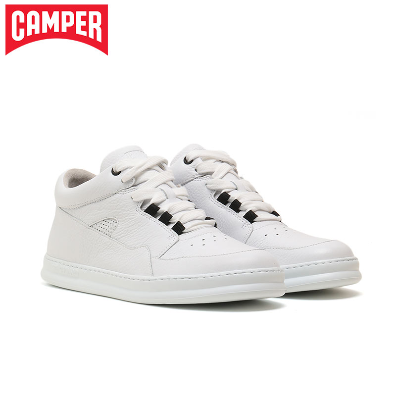 Camper look at the men's shoes Runner Four fashion Ankle Boots Trend Fashion Casual High Cylinder Board Shoes Little White Shoes