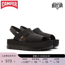 Camper See Step womens shoes Oruga Up fashion Casual Thick Bottom Sandals Summer Style Trendy Black 100 Hitch Sandals