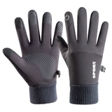 Мужские водонепроницаемые нескользящие удерживающие тепло перчатки, электрический лыжный костюм