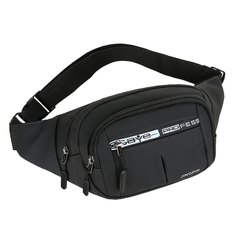 Multi-pocket oxford cloth waterproof waist bag men's multi-function