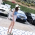 [Hoa hậu SASA] custom 2018 hè mới thời trang hoang dã đa sắc phù hợp với quần short màu đồng phục nữ quần giả váy nữ đẹp Quần short