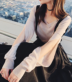 [Miss SASA] tùy chỉnh chữ màu đỏ quá khổ oversi dài Hàn Quốc phiên bản của bánh mì dịch vụ quần áo cotton áo khoác kaki nữ lót lông hàn quốc