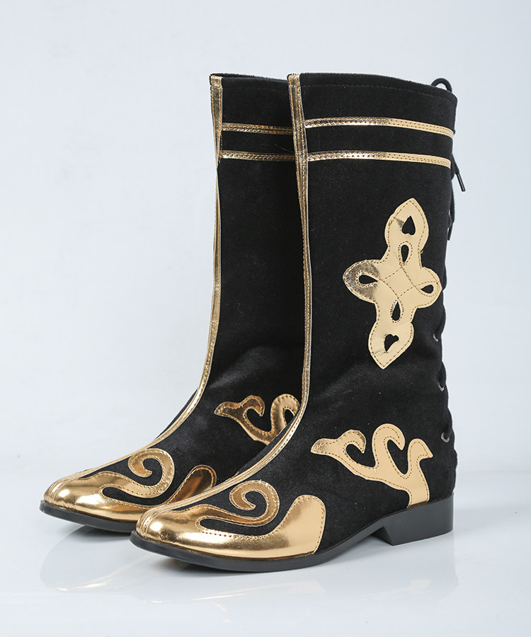 New Tibetan performance dance boots ethnic minority Mongolian boots men and women