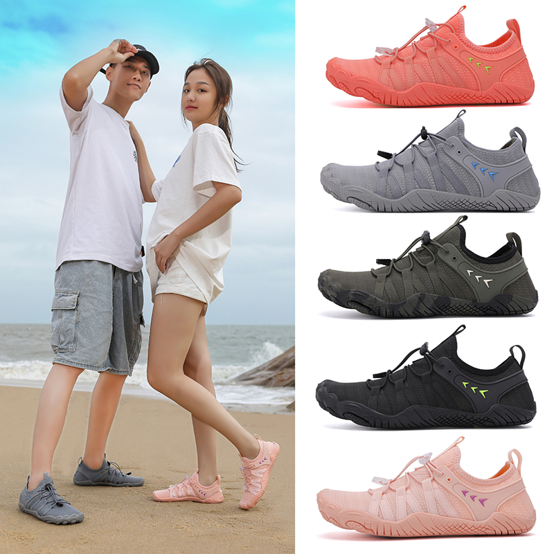Outdoor Anti-Mowing Creek Shoes Men And Women Beach Shoe Speed Interferometric Water Shoes Non-slip Swimming Shoes Women Amphibious Fishing Shoes-Taobao