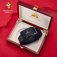 [Anti -FingerPrint] 220555 Line Lines Кожаная лента [подарочная коробка с твердым деревом]