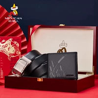 【Установите подарочную коробку с твердым деревом красной подарочной сумкой】 181120+200528