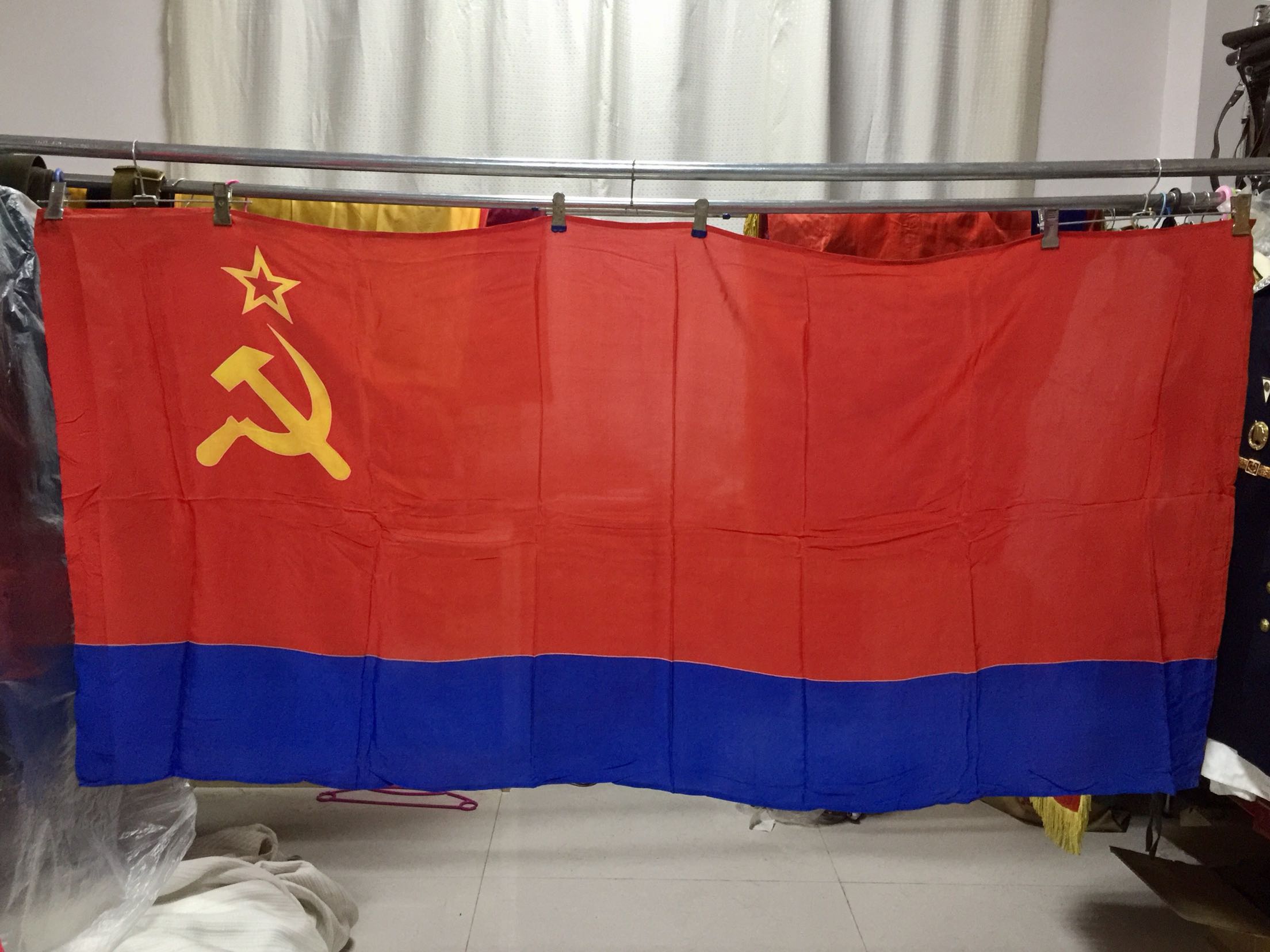 Flag of the Azerbaijan Soviet Republic during the Soviet period