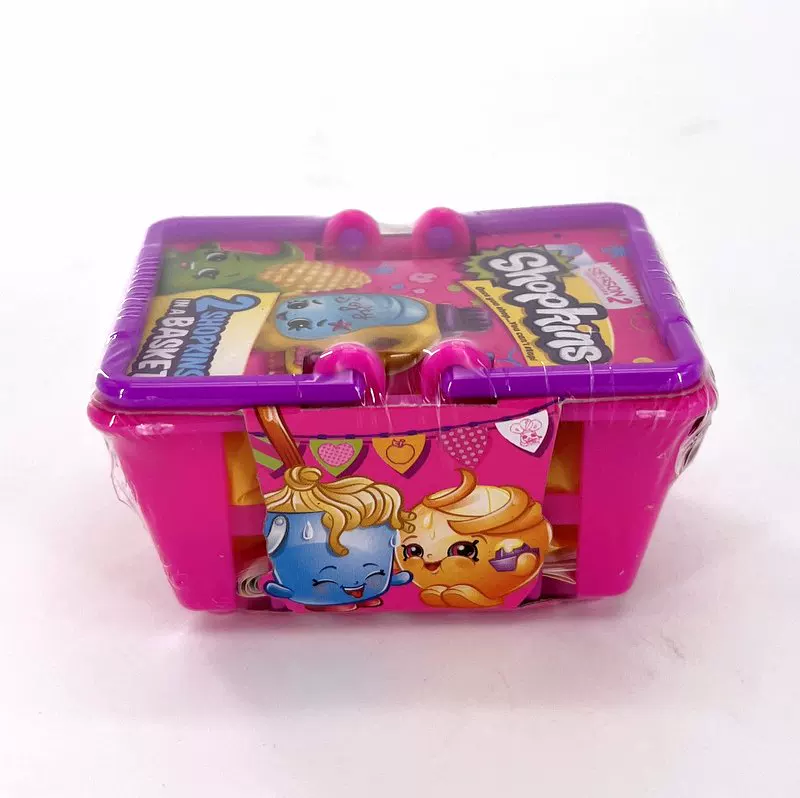 Сюрприз-бокс (Shopkins) коллекция «Шоппинг эльф» и супермаркет, маленькие фигурки