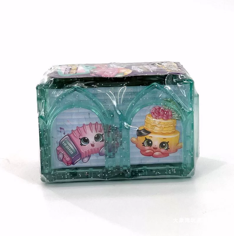 Сюрприз-бокс (Shopkins) коллекция «Шоппинг эльф» и супермаркет, маленькие фигурки