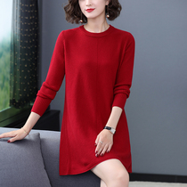 Spring thin age age dress foreign style small man 2021 New temperament fashionable belly A- line dress