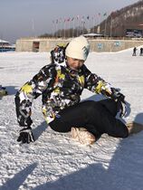 Special price handling ski suit mens winter single double board thickened warm skiing clothing windproof and waterproof large yard climbing suit