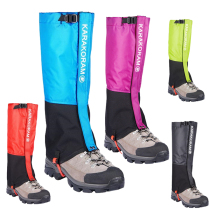 Outdoor mountaineering snow cover parent-child sandproof foot cover desert shoe cover leg cover snow village children men and women ski leg guards
