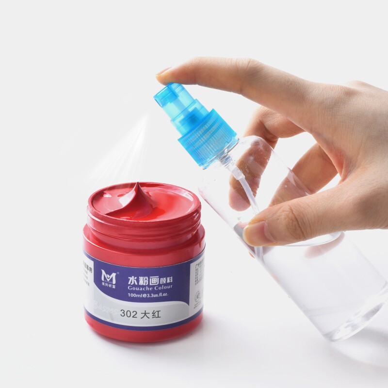 Smart elephant art materials children's students painting pigments art painted gouache paints moisturizing large-capacity watering cans