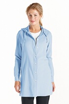 Coolibar long style sunscreen skin coat female summer UPF50 light and thin waterproof quick dry anti-UV 01296