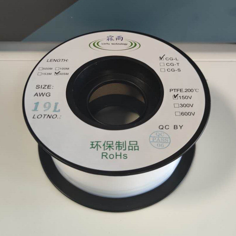 Transparent Teflon Case Transformer Tefuron Insulation Shelf Resistance High Temperature and High Voltage PTFE Cable Teflon Pipe