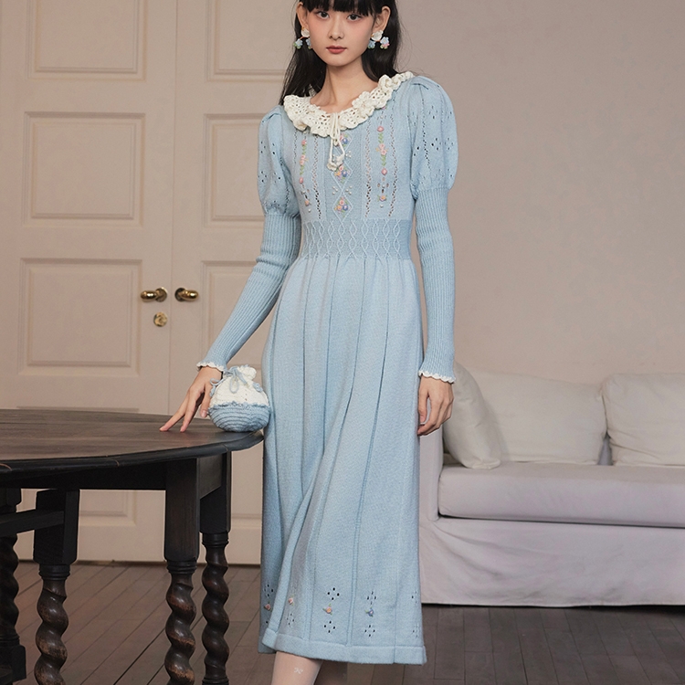 LaceMade 针织连衣裙