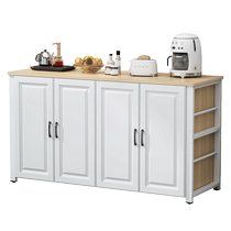 Sideboard food preparation table small material table tableware appliances storage cabinet mid-table counter island table low cabinet kitchen cutting table cabinet