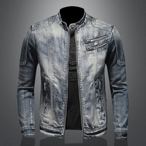 Fried Street overdress denim coat mens ins Korean fashion spring and autumn 2020 new leisure fashion brand denim jacket