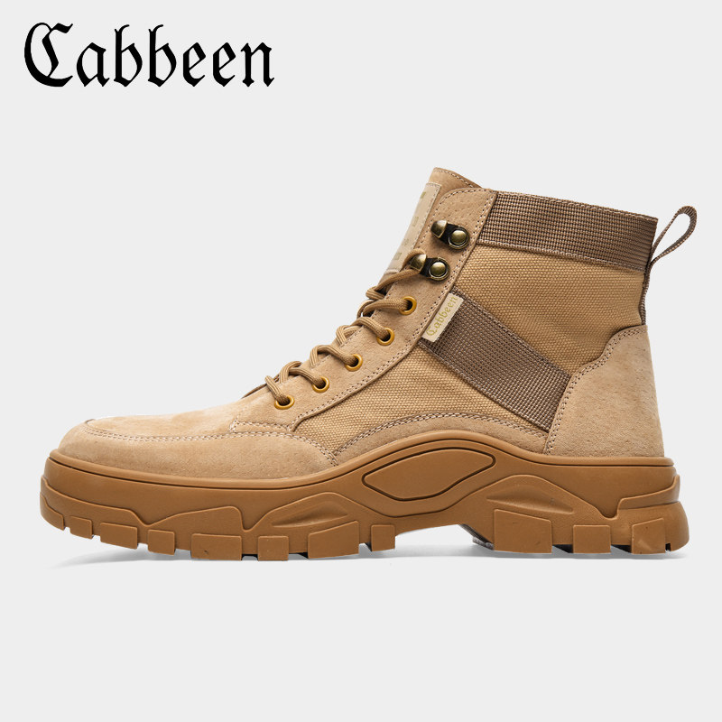 Cabbeen 卡宾 男式马丁靴 沙漠工装鞋 天猫优惠券折后￥139包邮（￥339-200）多款多色可选