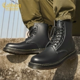 Martens, мужская высокая обувь в английском стиле, утепленные удерживающие тепло туфли, в британском стиле