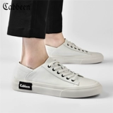 Летняя трендовая мужская универсальная белая обувь для отдыха, спортивная обувь, коллекция 2023, мягкая подошва