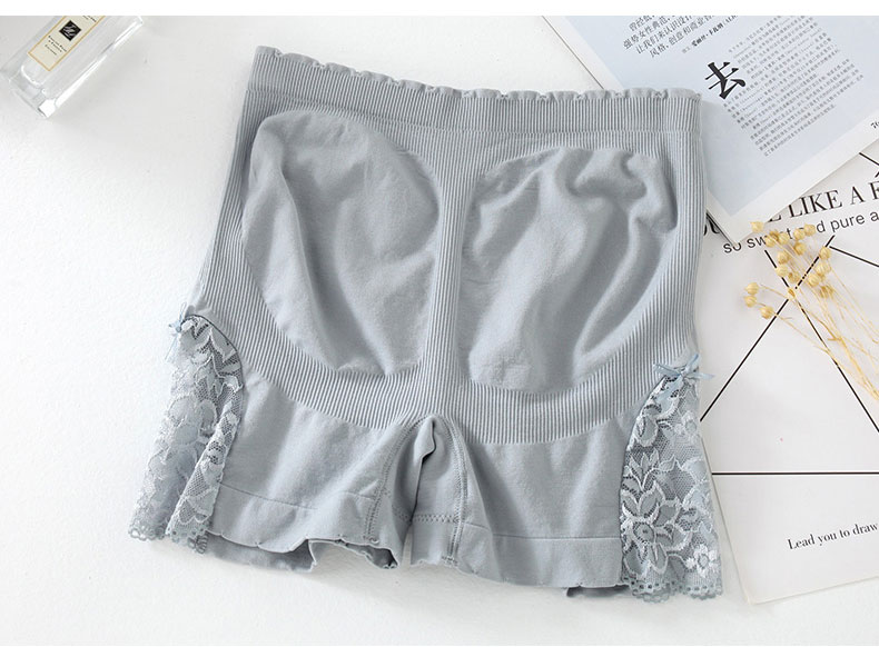 Quần ren an toàn chống ánh sáng phụ nữ có thể mặc ngoài mùa hè mỏng mặc quần short cotton bảo hiểm quần legging rộng - Quần short quần sooc đẹp cho người béo