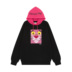 : CHOC SchoolATE | PINK PANTHER Hoa Kỳ Đàn ông và Phụ nữ Áo len màu hồng 3009UBB áo hoodie rộng Áo len