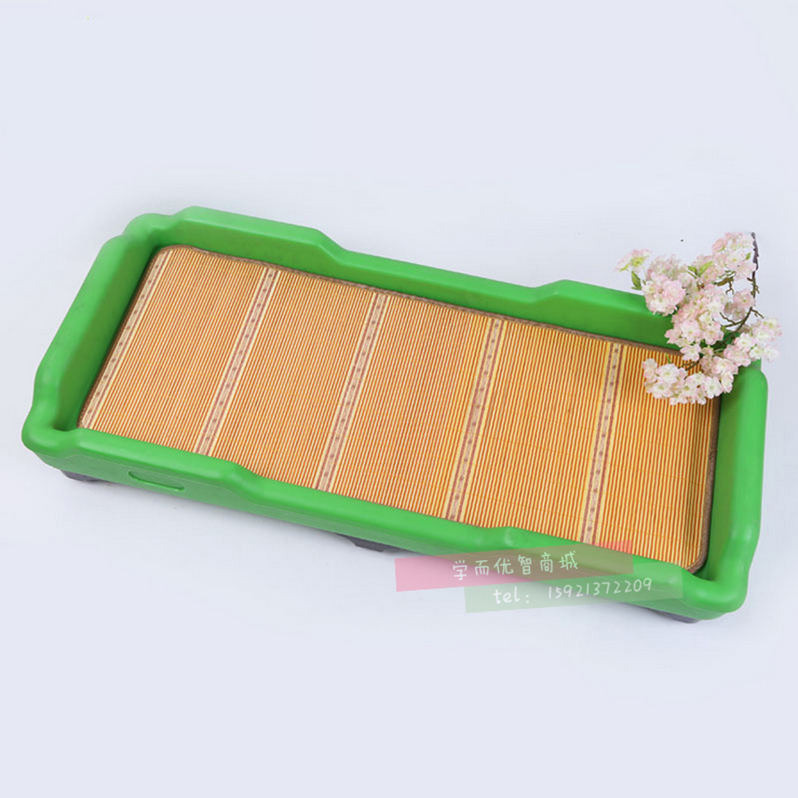 Children's garden bed mat summer children's bamboo crib mat summer children's nap double-sided baby ice silk mat
