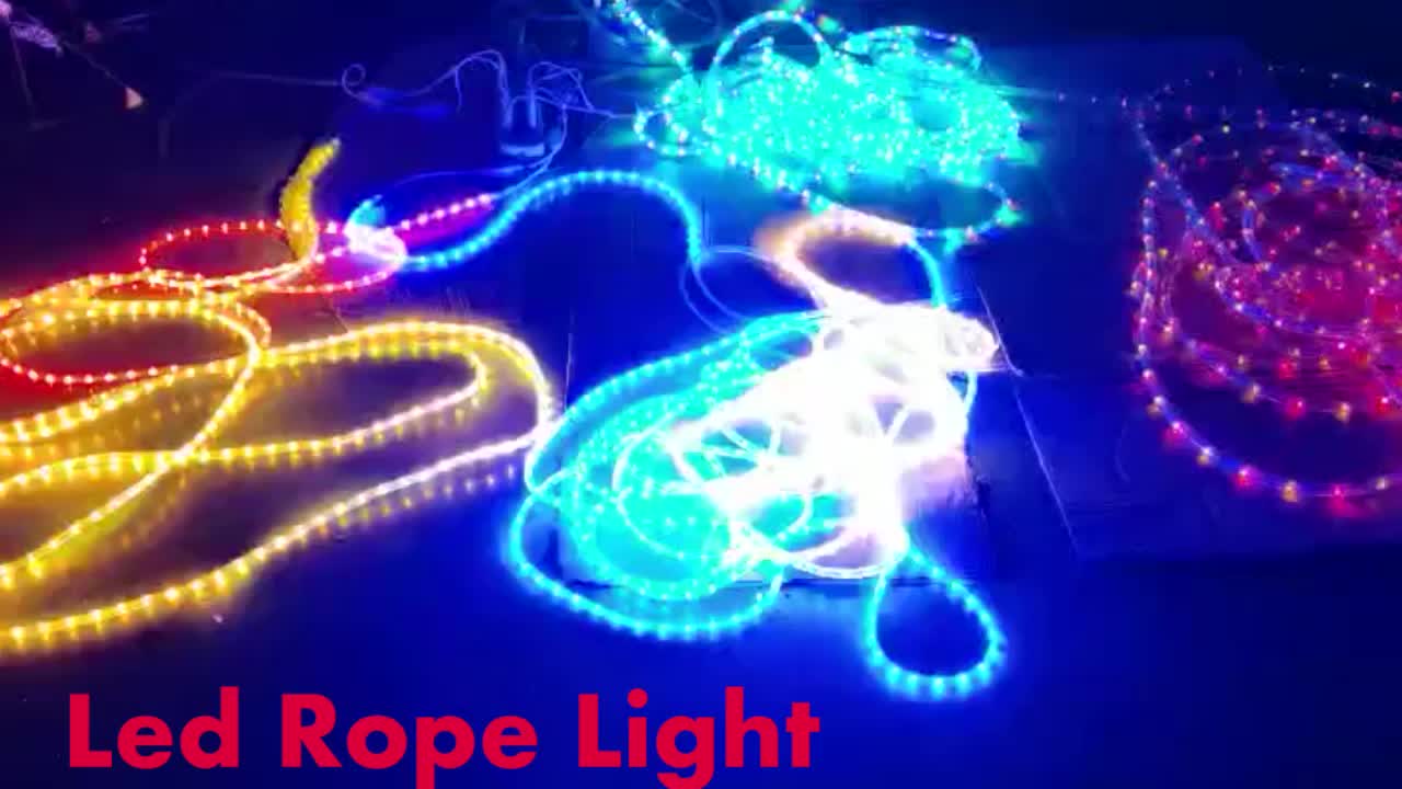 LDEロープライト 100メートル LEDロープライト屋外100m50メートルプロモーションプラスチック