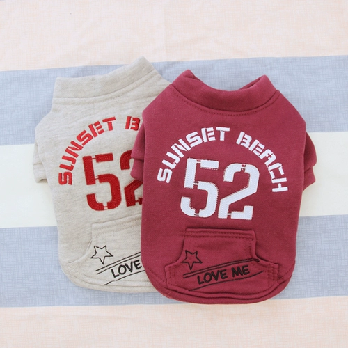 Зимний свитер питомец Тедди VIP Bin Bin Двух -юбковой щенки. Утолщенные щенки