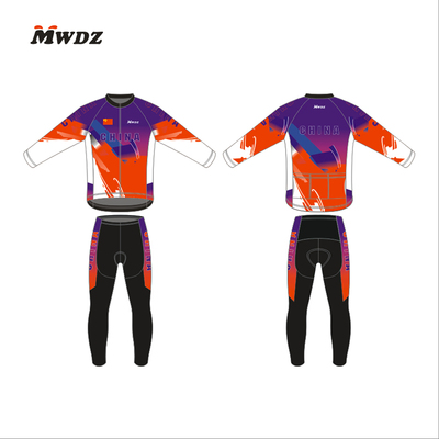 Custom spring and autumn children's riding balance car suit long-sleeved suit racing performance roller skating suit custom club quick-drying