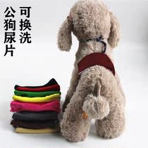 Dog urine not wet male dog special waterproof belt teddy gold wool small dog hair politeness with male dog physiological pants