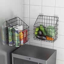 Kitchen Supplies Fridge Upper Shelf Side Containing Basket Wall-mounted Gap Refreshing bag Freshness Film Hanging