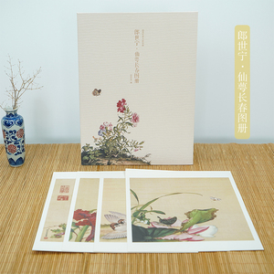 出类艺术大家小品 郎世宁·仙萼长春图册 出类艺术 艺术 工艺美术（新） 新华书店正版图书籍浙江人民美术出版社