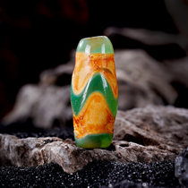 Zhuomara Legend of Tibet Tianzhu to pure live Ranwu pulp weathered genuine stone shale chalcedony necklace pendant