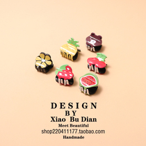 Girl headwear hair accessories hairclip small grab clip cartoon fruit hipster hair card baby jewelry bangs broken hairclip