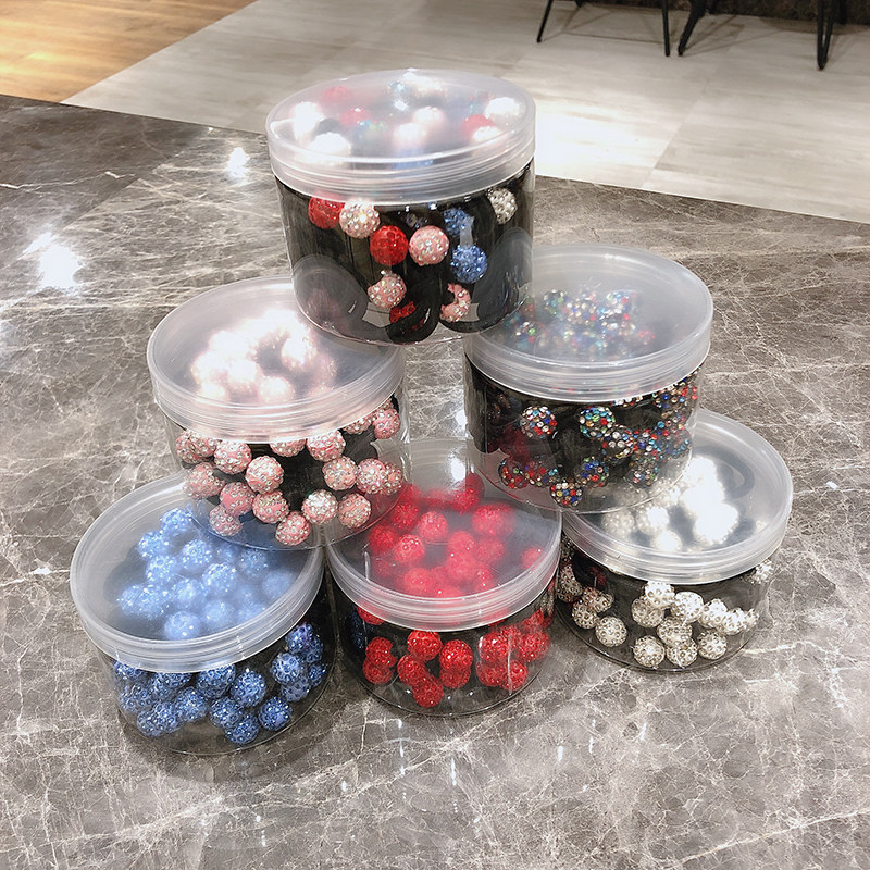 Korean version of hair accessories full of diamond ball rubber band ball head bright diamond ball simple all-match head rope small ball hair ring tied ponytail