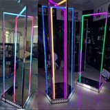 Стадия точечной сцены дверной рамки.