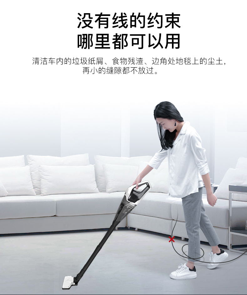 robot liectroux c30b Máy hút bụi không dây Pwanda hộ gia đình mạnh mẽ cầm tay đẩy thanh mini máy hút ẩm nhỏ K8 - Máy hút bụi robot hút bụi
