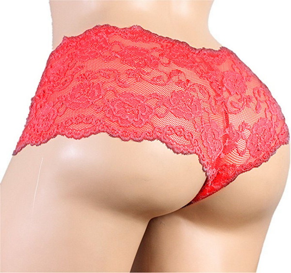 Quần lửng ren nữ gợi cảm Áo thun nam đầy đủ Áo thun trong suốt Thấp thấp Eo Quần thoải mái Quần lót mỏng T-304 shop bikini cao cap