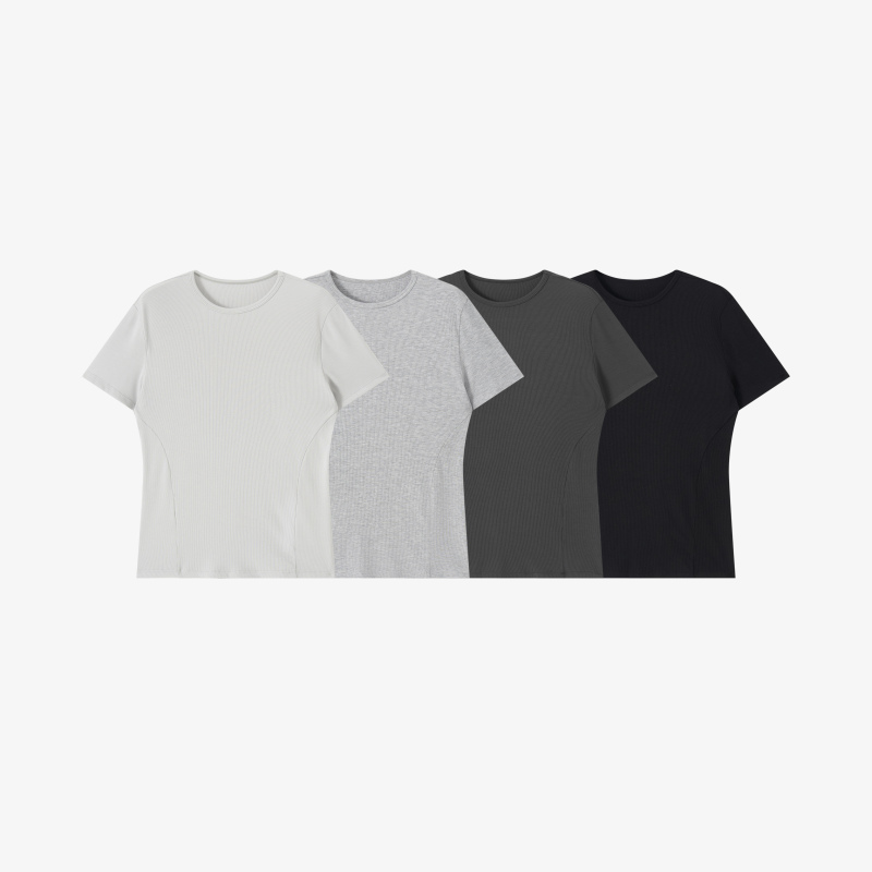 Cat and Mouse 26Ss Sports Series Lenzing Tencel Modal Flared Sleeve Slim Fit Short Sleeve Fitness Sports T-Shirt Cat and Mouse 26Ss Sports Series Lenzing Tencel Modal Flared Sleeve Slim Fit Short Sleeve Fitness Sports T-Shirt