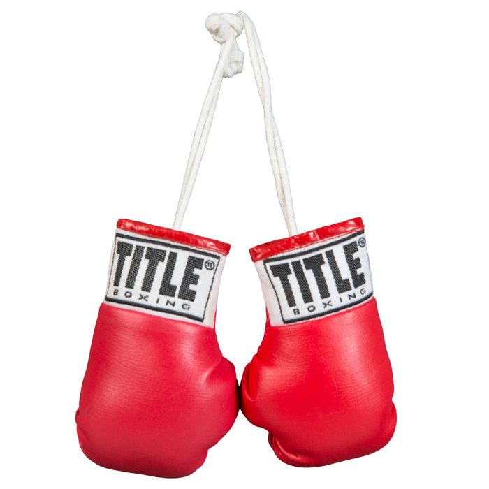 Title Mini Boxing Title 3.5inch Mini Gloves Keychain Car Pendant Gift