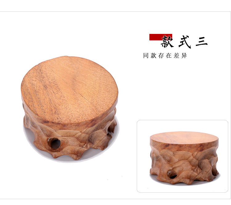 Cao và thấp nghệ thuật giá trà nồi nồi chậu gỗ giá chậu trà đuổi theo ấm trà sen cửa hàng bộ trà ấm pha trà thủy tinh
